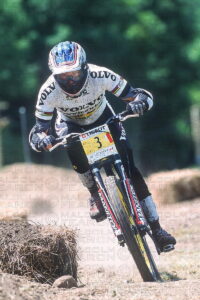 ANNE CAROLINE CHAUSSON MONT STE ANNE, CANADA. TISSOT MOUNTAIN BIKE WORLD CUP 2002