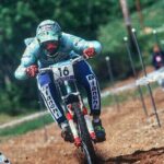 BRUNO ZANCHI MONT STE ANNE. GRUNDIG DOWNHILL WORLD CUP 1996