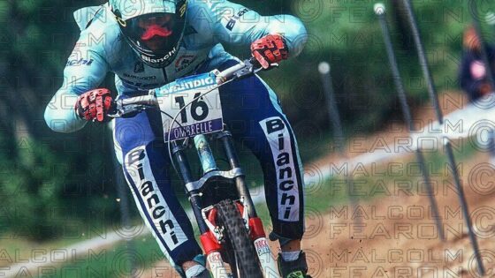 BRUNO ZANCHI MONT STE ANNE. GRUNDIG DOWNHILL WORLD CUP 1996
