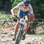 CADEL EVANS SARENTINO, ITALY. TISSOT MOUNTAIN BIKE WORLD CUP 2001