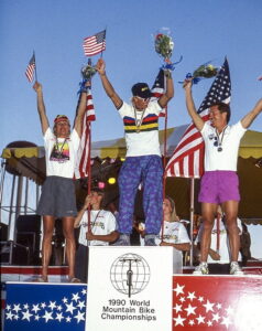 Podium DH WC 1990
