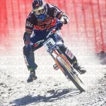 JOHN TOMAC TRAINING SIERRA NEVADA, SPAIN. GRUNDIG DOWNHILL WORLD CUP 1998
