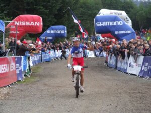 Julien Absalon campione del mondo 2007 MTB Fort William