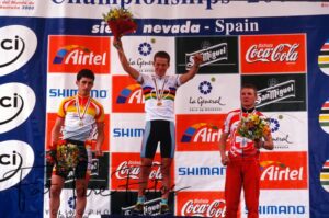 PODIUM SIERRA NEVADA 2000 MTB JUN MEN