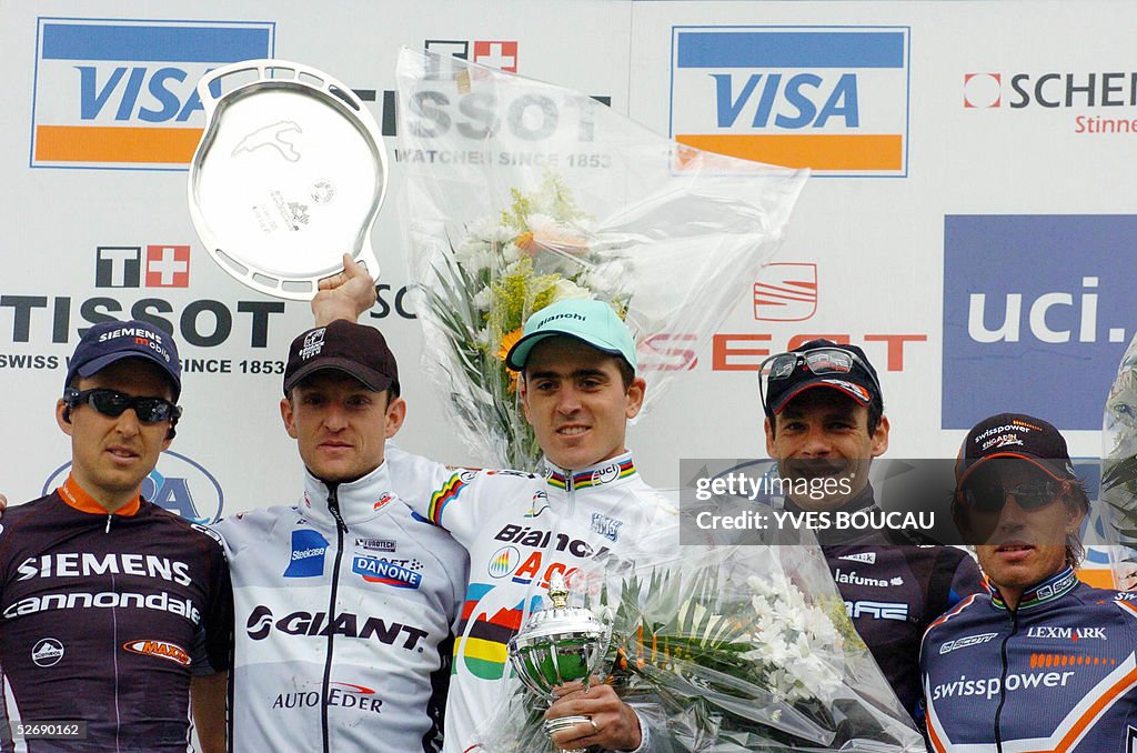 World Cup Spa 2005 MTB podium