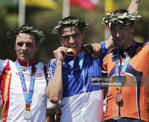 Podio maschile olimpiadi mtb 2004 atene