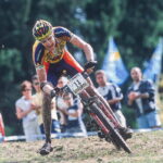 RYDER HESJEDAL LES GETS, FRANCE. TISSOT MOUNTAIN BIKE WORLD CUP 2002