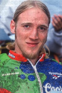 STEVE PEAT ARE, SWEDEN. GRUNDIG DOWNHILL WORLD CUP 1995