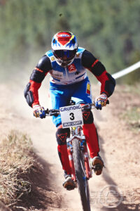 Steve Behr  Stockfile - Nico Vouilloz World champs Vail USA 1994