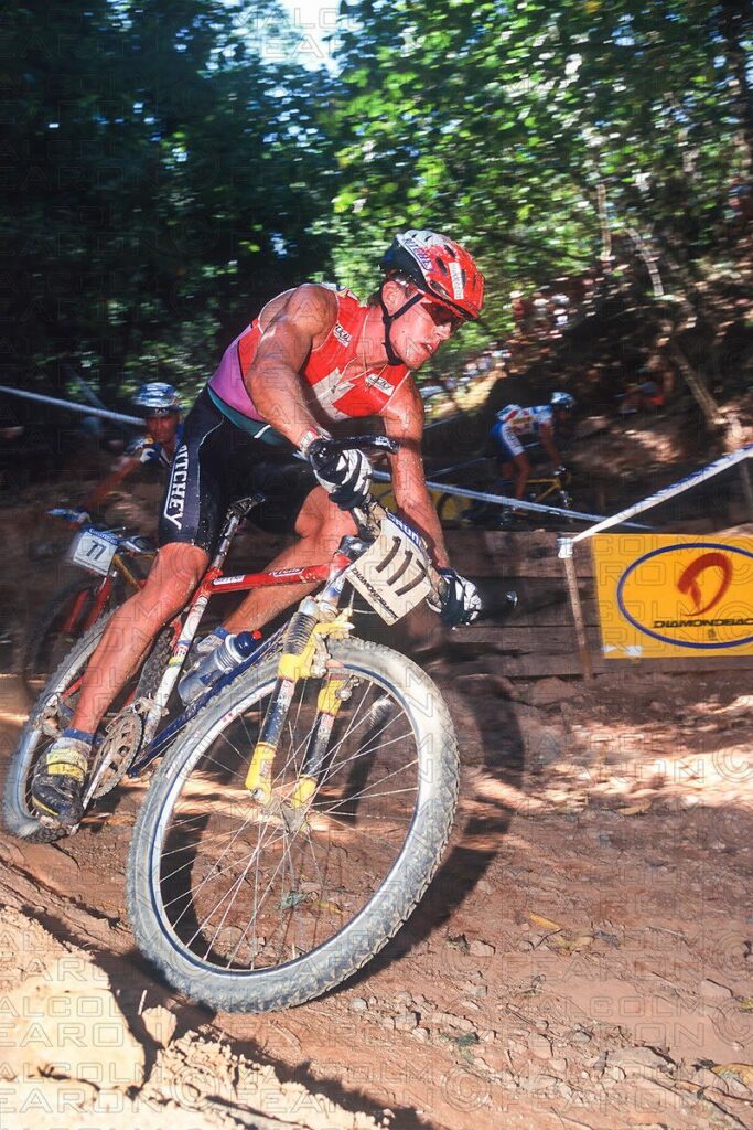THOMAS FRISCHKNECHT, GOLD MEDAL WINNER, CAIRNS, AUSTRALIA. UCI CAMPIONATI DEL MONDO 1996