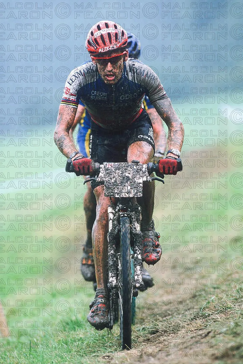 THOMAS FRISCHKNECHT LAUSANNE, SWITZERLAND. TISSOT MOUNTAIN BIKE WORLD CUP 2000