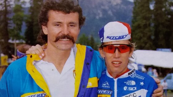 Tom Ritchey e Thomas Frischknecht 1990