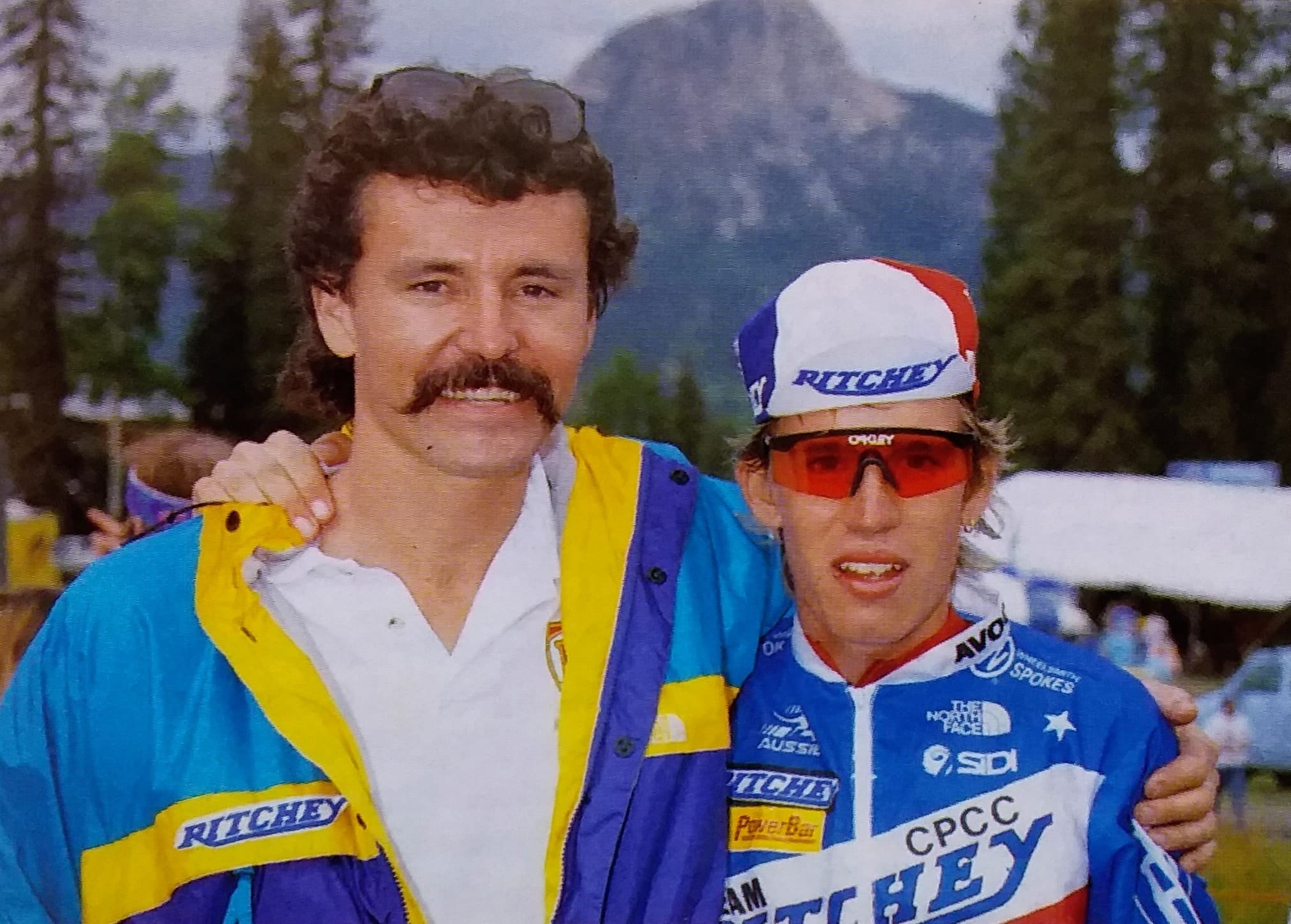Tom Ritchey e Thomas Frischknecht 1990