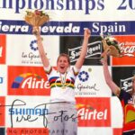 PRUITT-GASKELL-GRIFFITHS podio junior dh women 2000