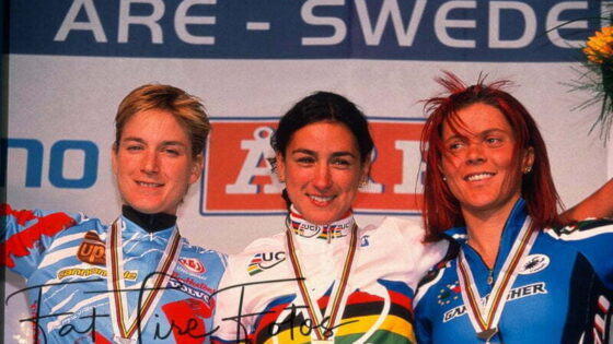 Fullana,Sydor,Pezzo podio mondiali 1999 mtb women