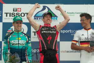 ©Fat Tire Fotos - ABSALON-MEIRHAEGHE-FUMIC, PODIO FORT WILLIAM 2003 XC MTb