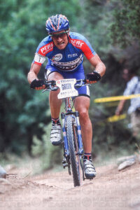 ©Malcolm Fearon - ROLAND GREEN DURANGO, USA. TISSOT MOUNTAIN BIKE WORLD CUP 2001