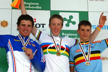 Robert Gehbauer - Olivier Sarrazin - Tim Wijnants. Mondiali Livigno 2005 MTB