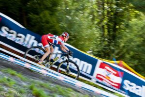 GUNN RITA DAHLE, 39 YEARS OLD E A MOM. E SECOND PLACE AT SAALFELDEN