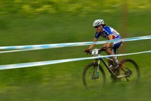 Julie Bresset durante World Cup XCO 2012