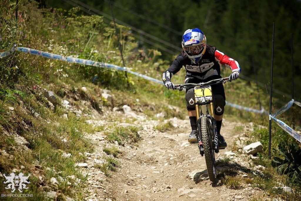 Rachel Atherton vince World Cup DH Elite Women 2012