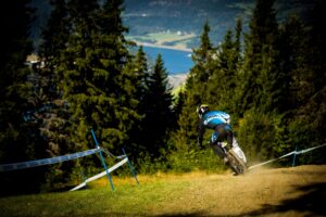 Andrew Neethling durante 2013 Hafjell UCI MTB World Cup, Norway.