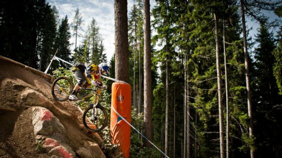Gee Atherton durante World Cup 2013 Hafjell