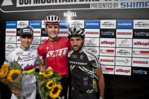 Schurter-Kulhavy-Fumic, men podio Hafjell 2013