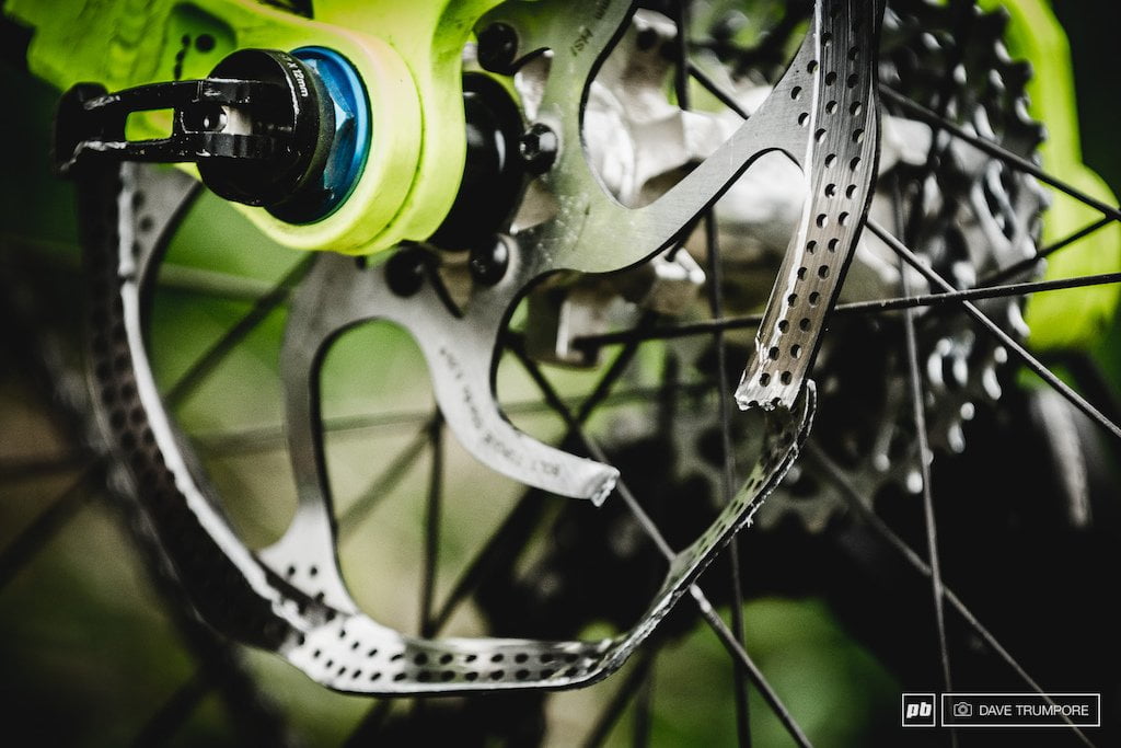 BROKEN DISC BRAKE