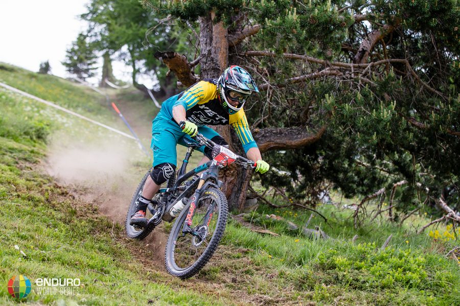 Jared Graves on stage four, EWS round 3 2014, Valloire