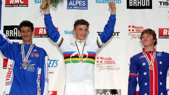 Romain Saladini campione del mondo dh 2004 junior