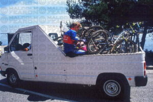 BIKE SHUTTLE CAP D’AIL, FRANCE. GRUNDIG DOWNHILL WORLD CUP 1994