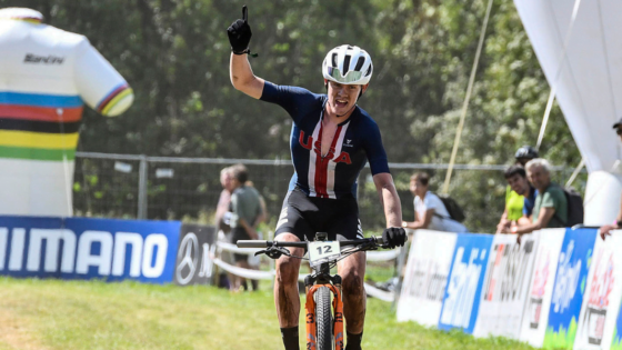 Brayden Johnson quinto posto mondiali XCO 2021 Juniores