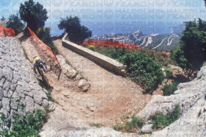 GENERAL VIEW CAP D’AIL, FRANCE. GRUNDIG DOWNHILL WORLD CUP 1994