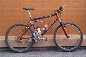 GREG HERBOLD MIYATA BIKE CAP D’AIL, FRANCE. GRUNDIG DOWNHILL WORLD CUP 1994