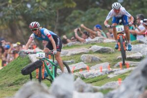 NOT A GOOD START FOR CATHARINE PENDREL, RIO 2016 WOMEN MTB
