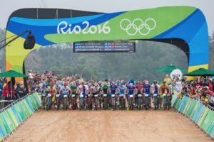 THE START, RIO 2016 OLYMPICS MTB MEN