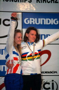 Chausson campione del mondo 1995 juniores women dh Kirchzarten