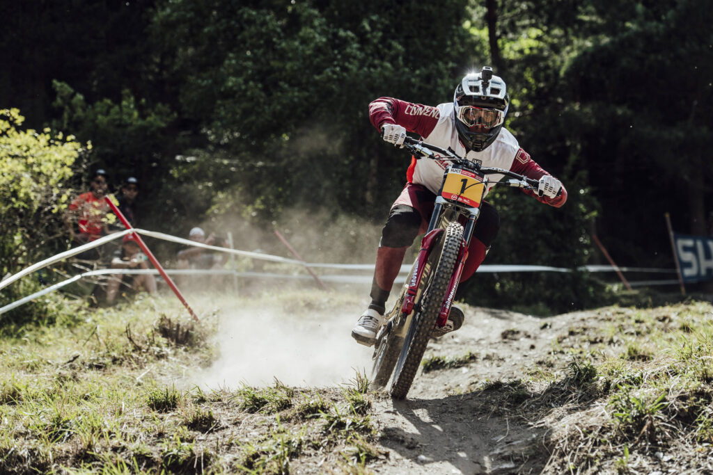 ©Bartek Wolinski / Red Bull Content Pool - Amaury Pierron vince World Cup Andorra 2018 DH