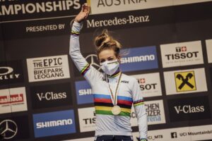 Pauline Ferrand Prevot Campione del mondo 2020 Leogang XCO Elite Women
