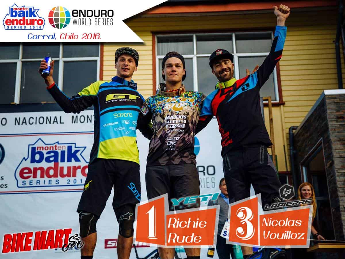 Podio EWS Chile 2016