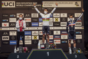 Podio XCO Mondiali 2020 Leogang