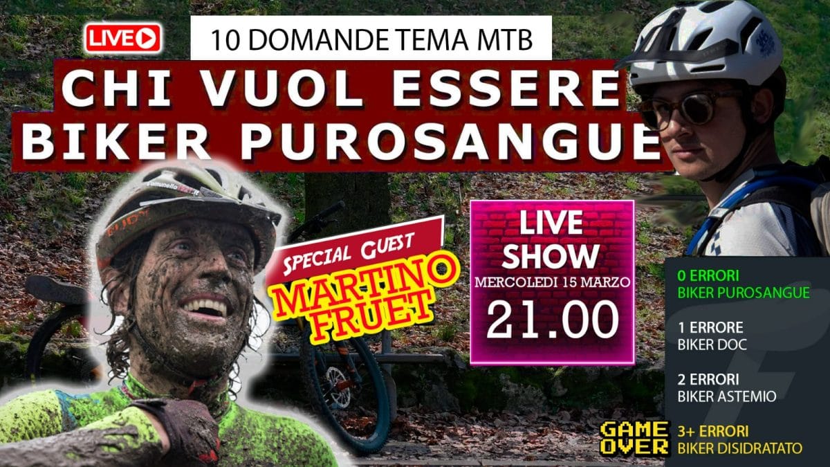 martino fruet chi vuol essere biker purosangue