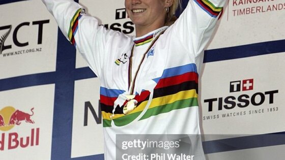 ©Phil Walter/Getty Images - TRACEY HANNAH CAMPIONE DEL MONDO JUNIORES DH WOMEN 2006 ROTORUA