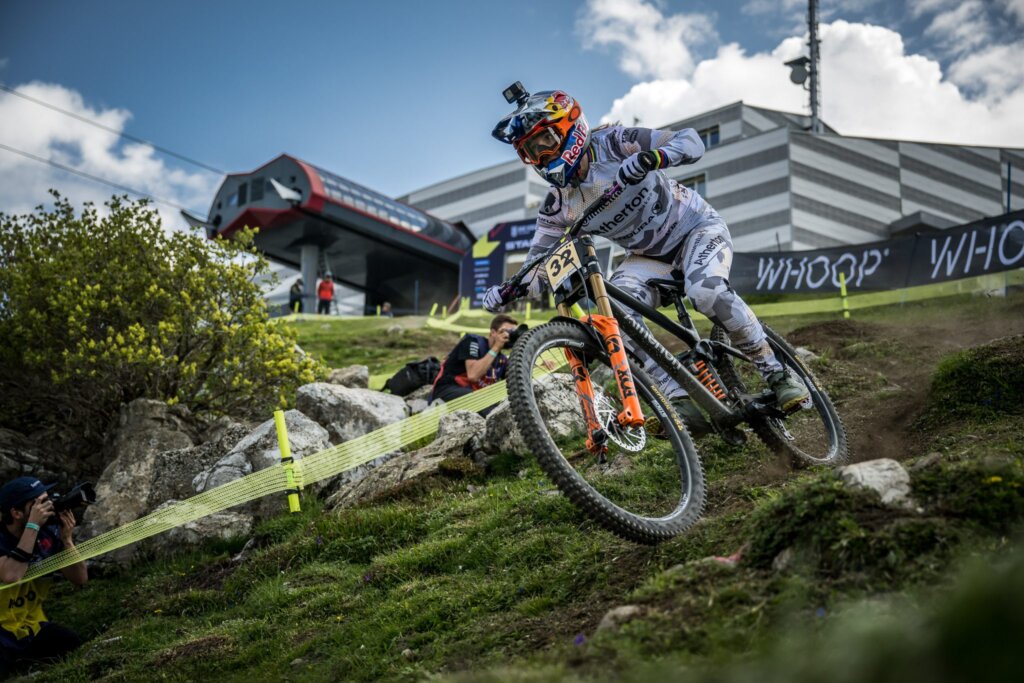 Rachel Atherton - credits: UCI Mountain Bike World Series