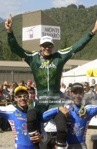 ©DAVIDE AGOSTA/AFP via Getty Images - PASCAL-MINNAAR-BAREL, MONDIALI 2003 DH MAN LUGANO