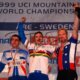 ©Fat Tire Fotos - Pascal-Vouilloz-Carter, podio dh mtb world championship 1999 men