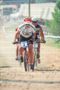 ©Malcolm Fearon - ALISON SYDOR LEADS JULIANA FURTADO MONT STE ANNE, CANADA. GRUNDIG WORLD CUP 1995