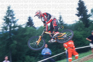 ©Malcolm Fearon - SHAUN PALMER NEVEGAL, ITALY. GRUNDIG DOWNHILL WORLD CUP 1997