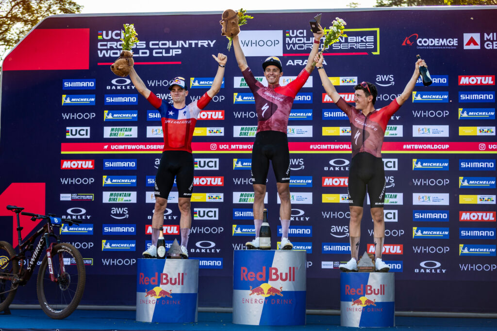 Christopher Blevins, Martin Vidaurre and Adrien Boichis